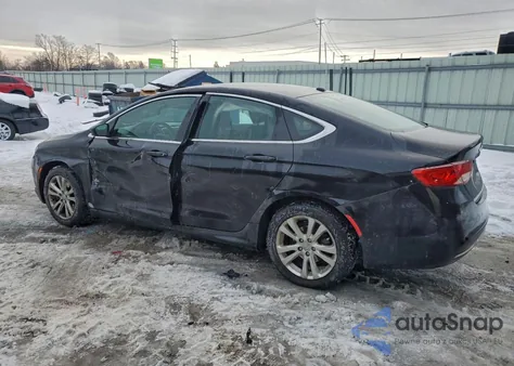 2015 Chrysler 200 Limited z USA, uszkodzony, nr VIN 1C3CCCABXFN505050